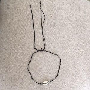 Cowrie shell necklace!